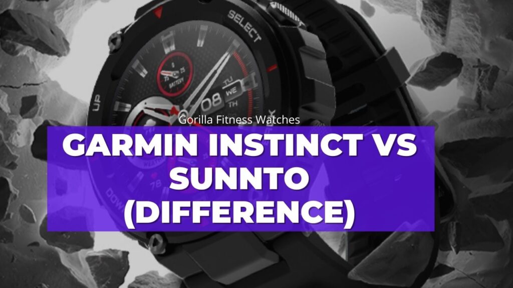 what is difference between instinct and suunto