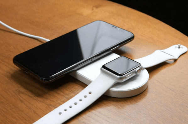 connecting wireless charger with apple watch