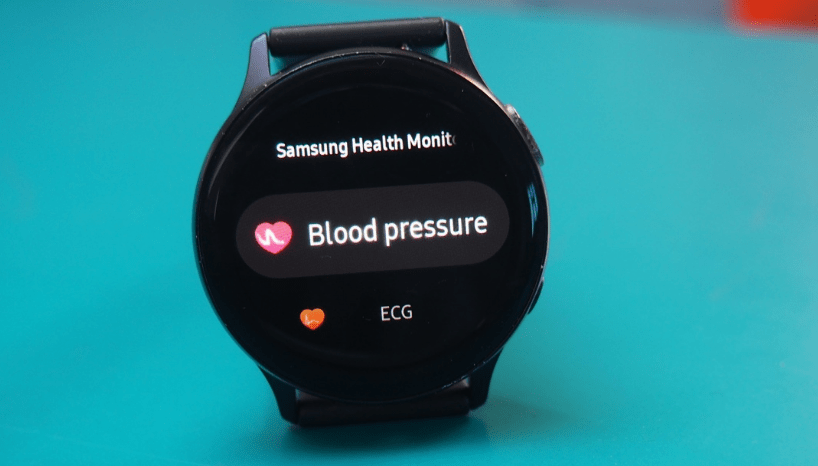 blood pressure on galaxy watch 4