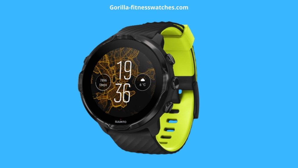 hiking watches with maps