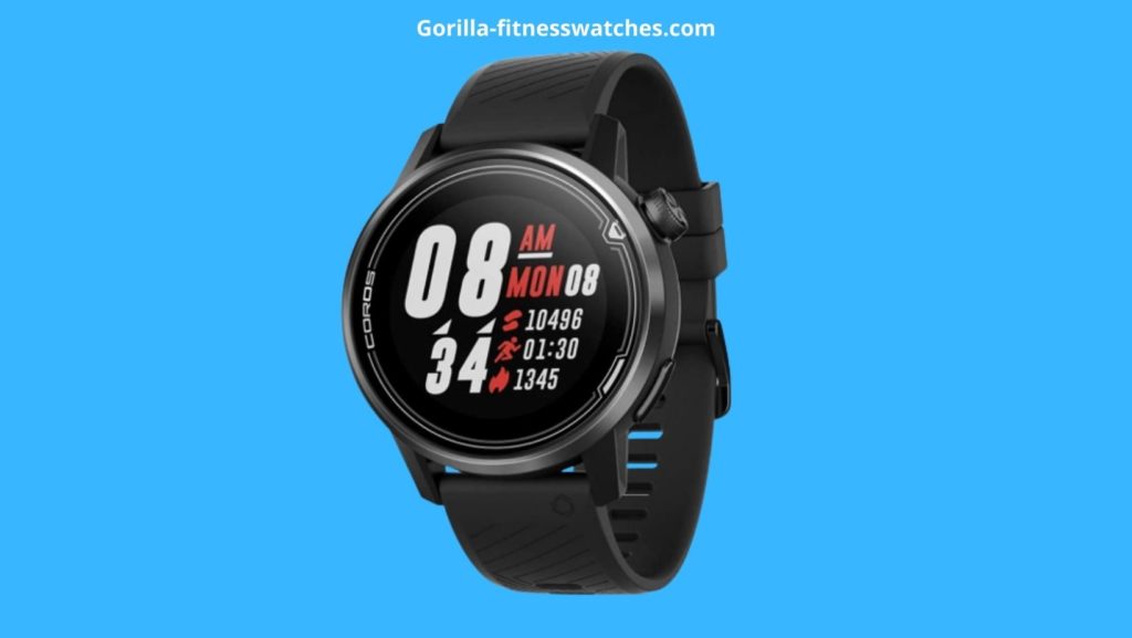 GPS watch with map display