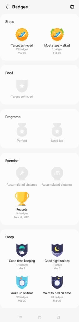 samsung health app vs google fit