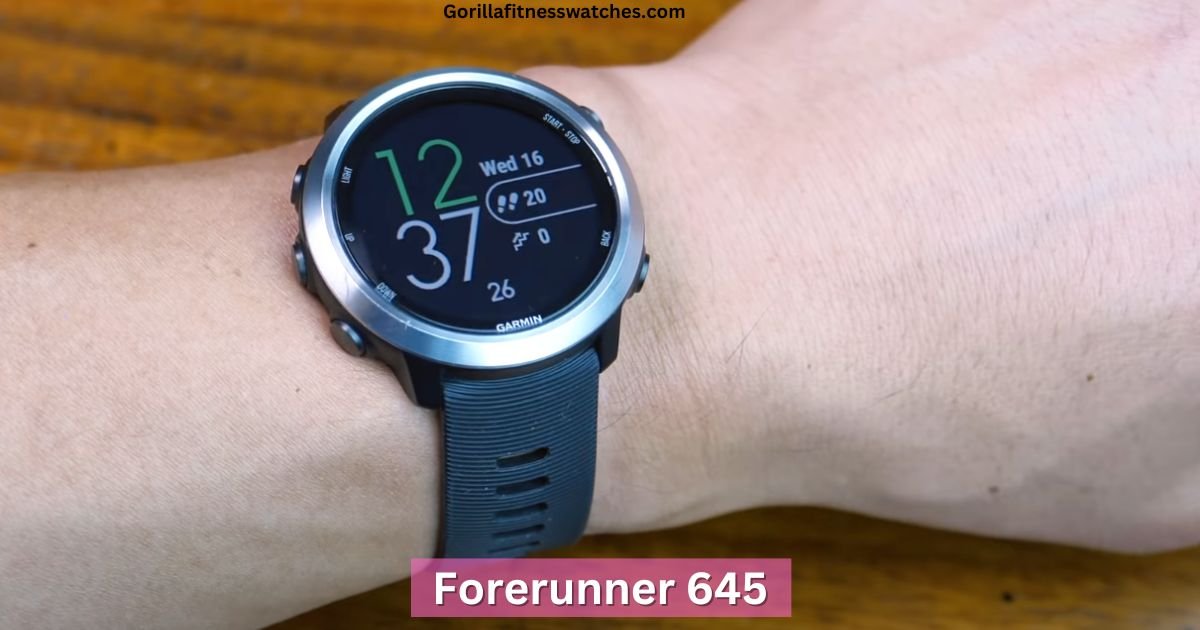 garmin forerunner 645 vs forerunner 245