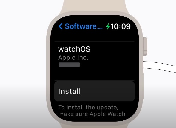 update apple watch