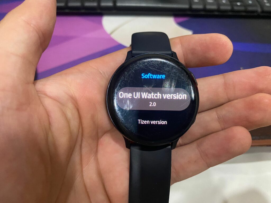 Update The Firmware Of Galaxy Watch
