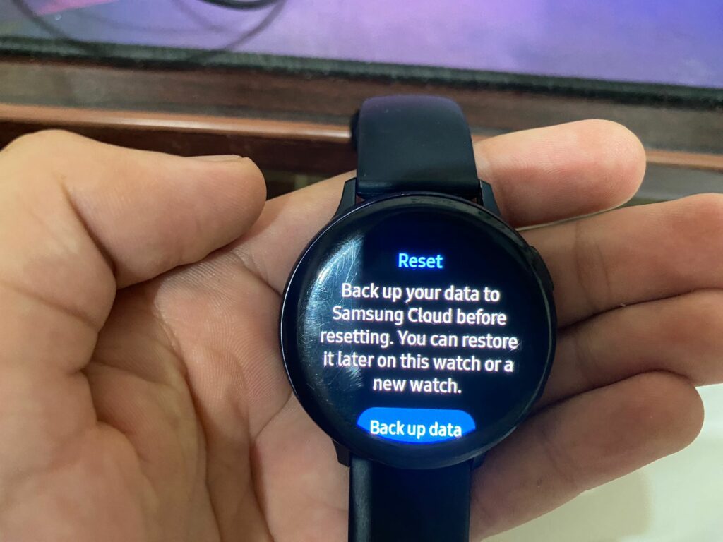 Factory Reset Your Samsung Galaxy Watch 