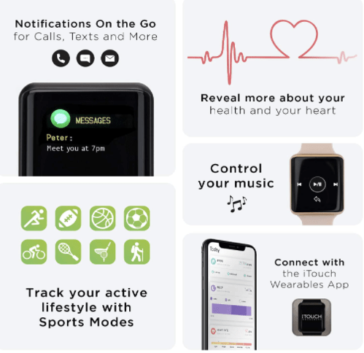 i touch air smartwatch