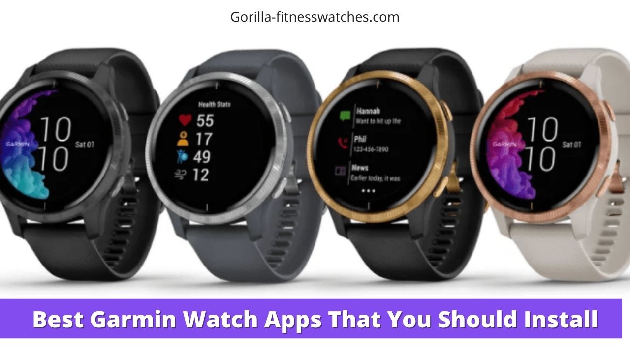 Best Garmin Watch Apps
