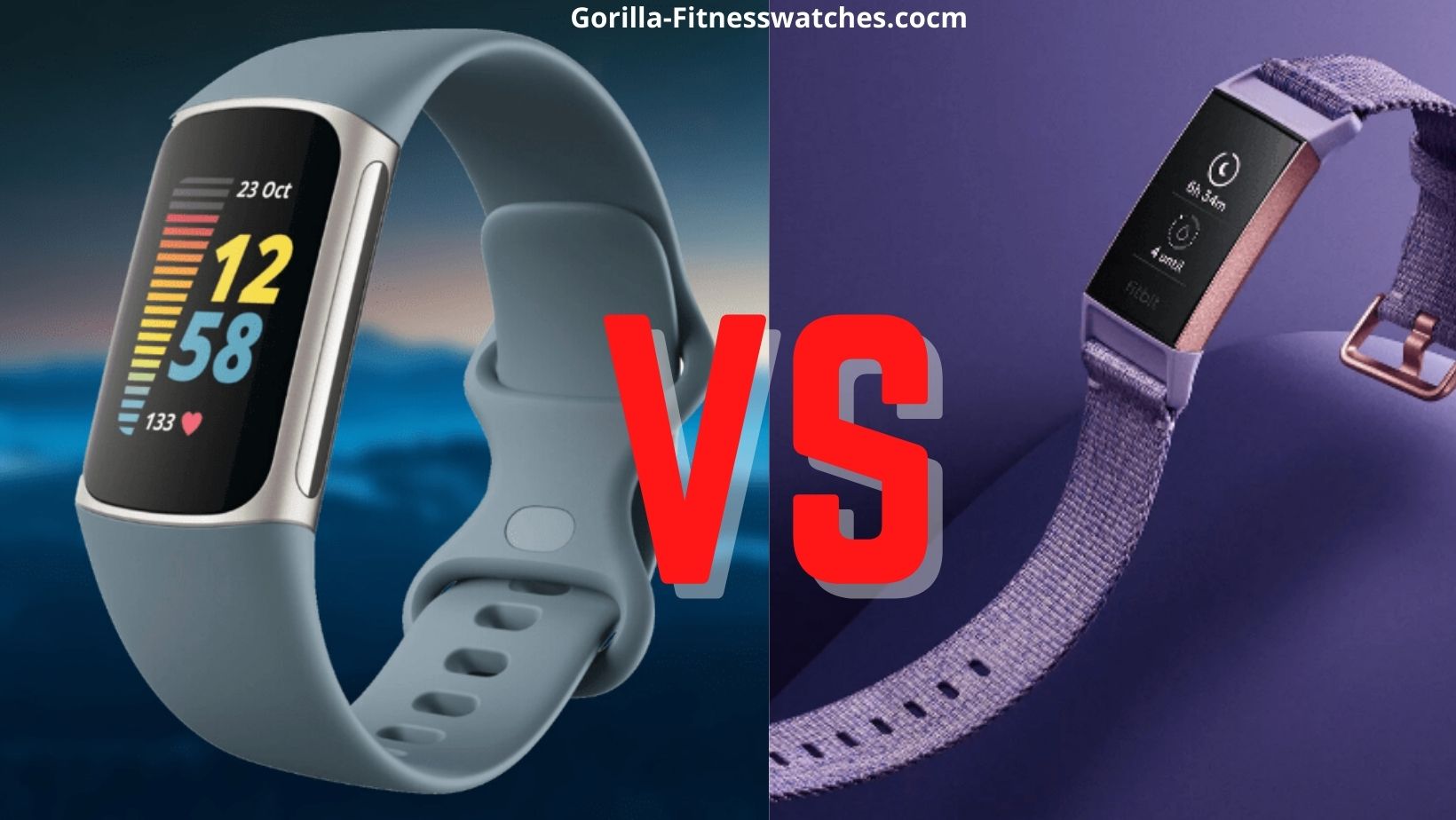 Fitbit Charge 5 VS Fitbit Charge 3