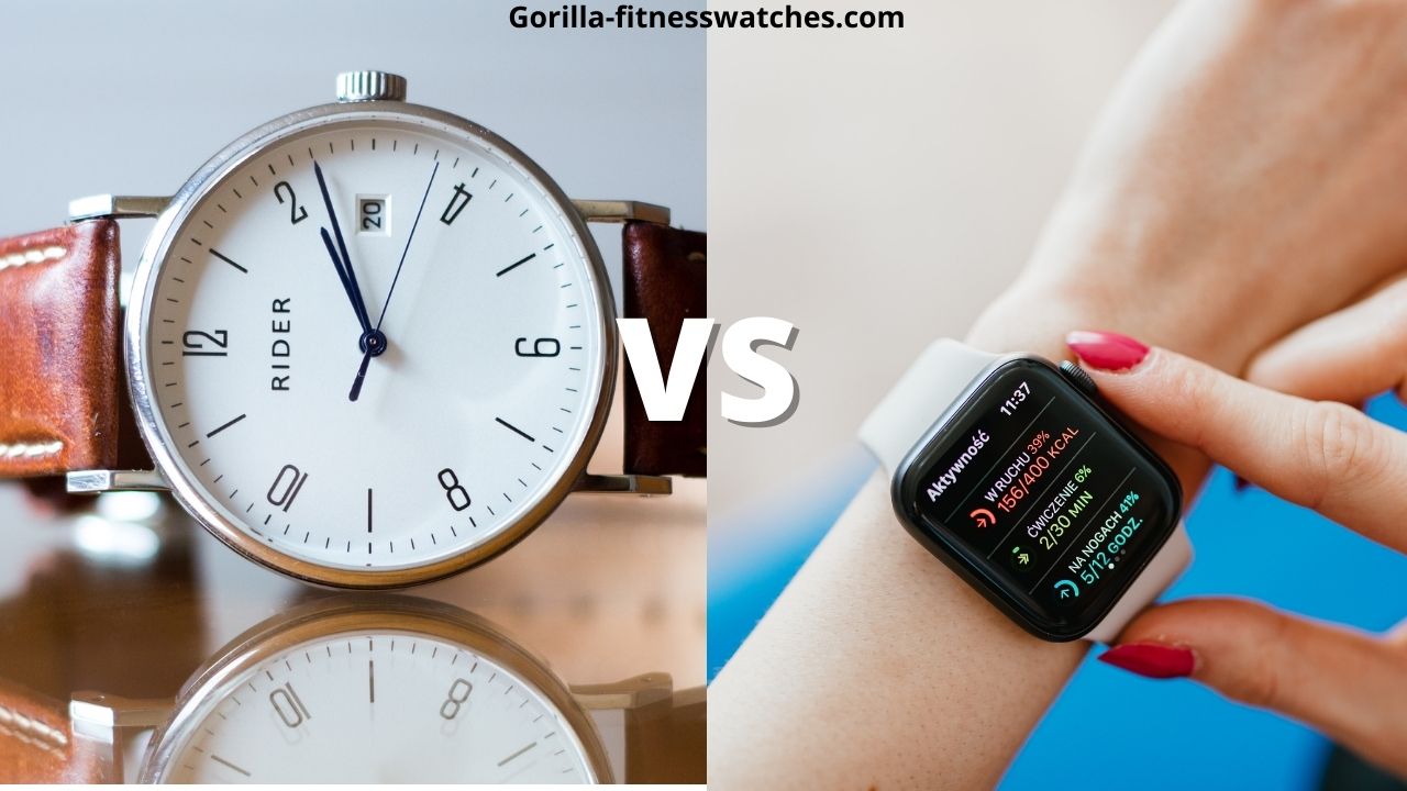 Smartwatch vs Regular watch
