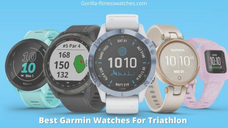 Best Garmin Watches For Triathlon