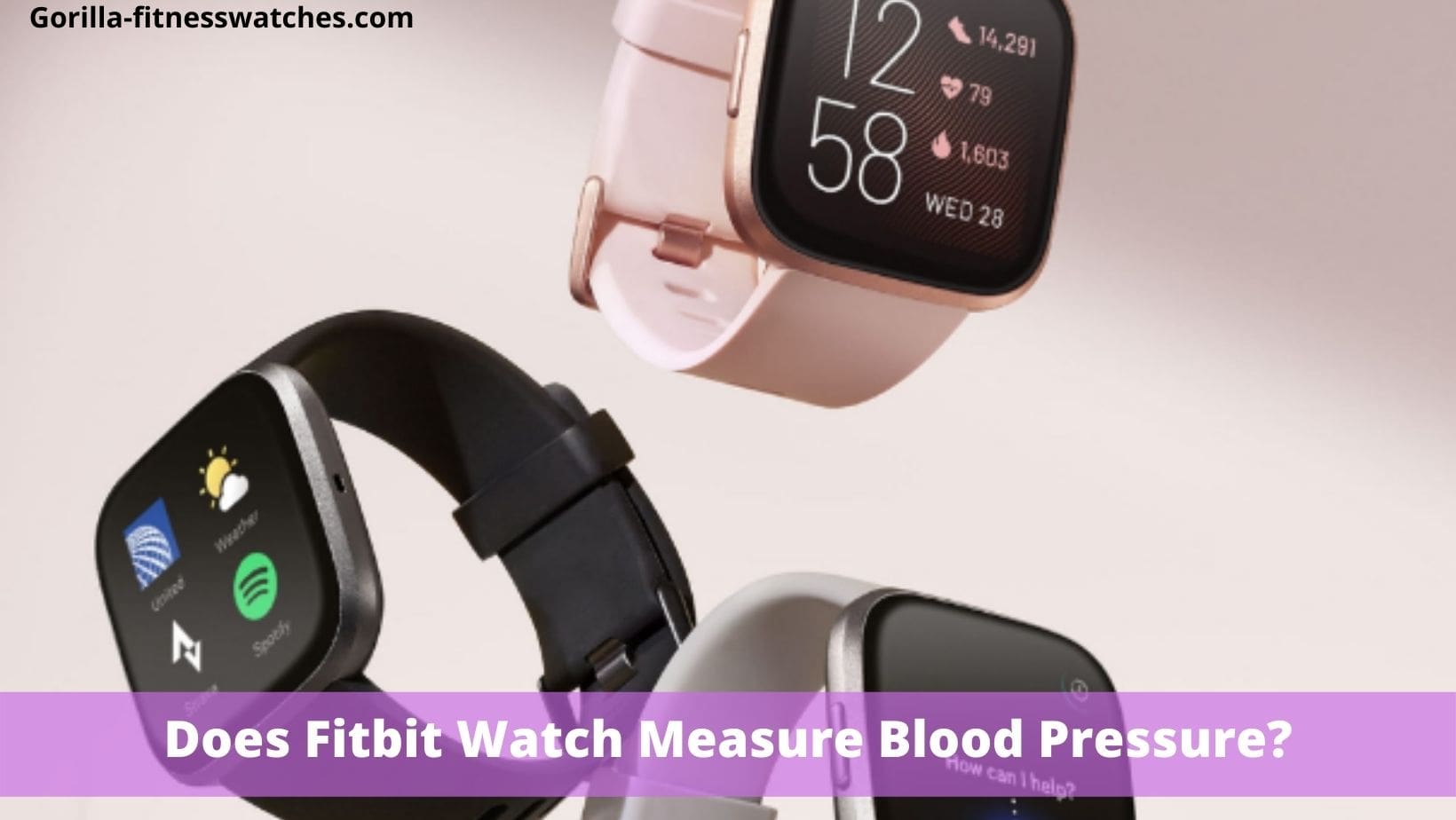 Does Fitbit Watch Measure Blood Pressure?