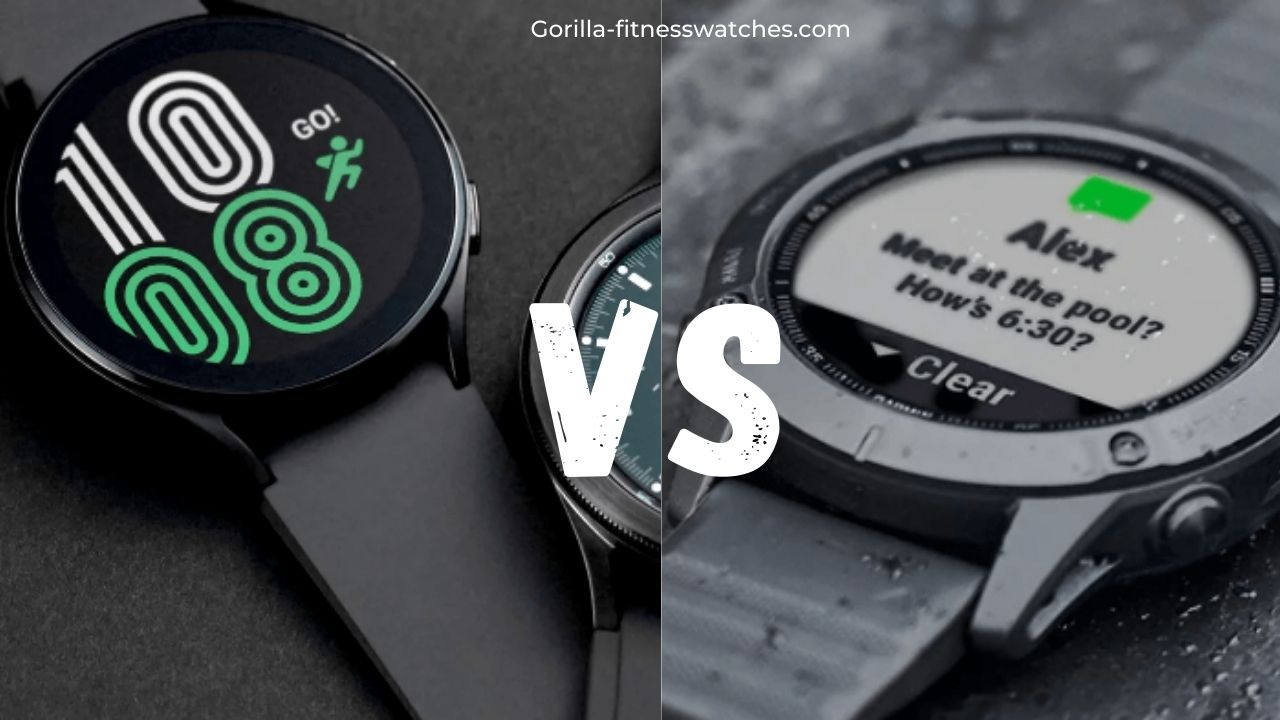 Galaxy Watch 4 VS Garmin Fenix 6