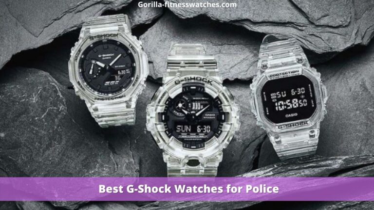 G-Shock Watches for Police