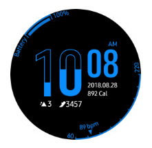 Hour Glass Watch Face