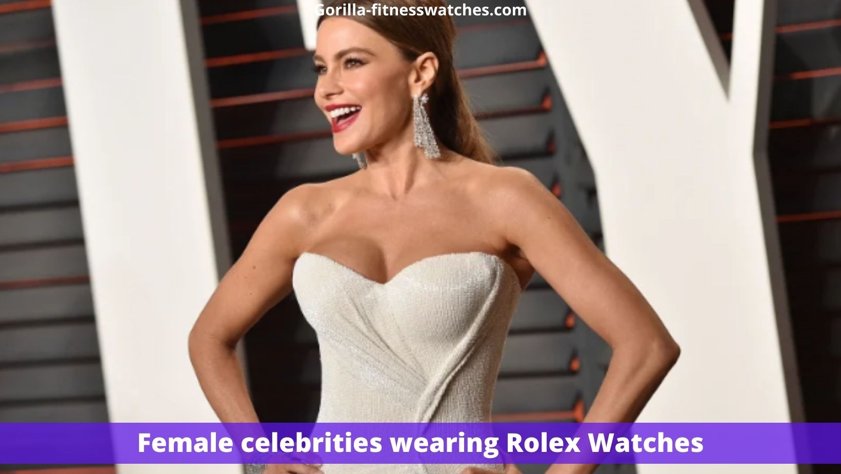 Female celebrities wearing Rolex watches