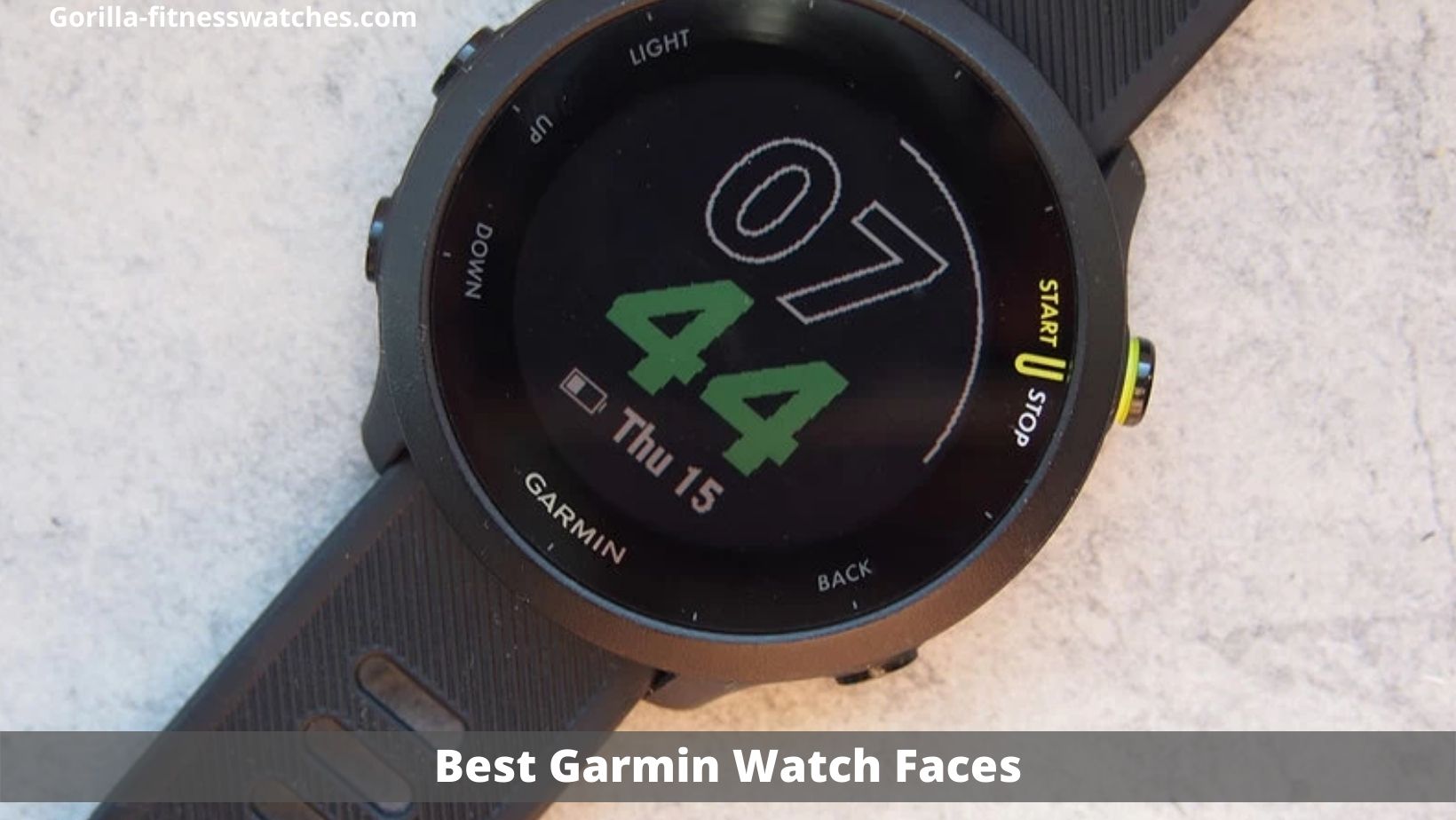 best garmin watch faces