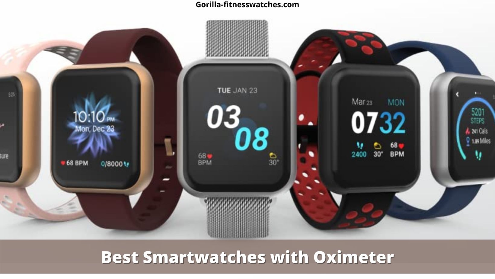 Best Smartwatches with Oximeter