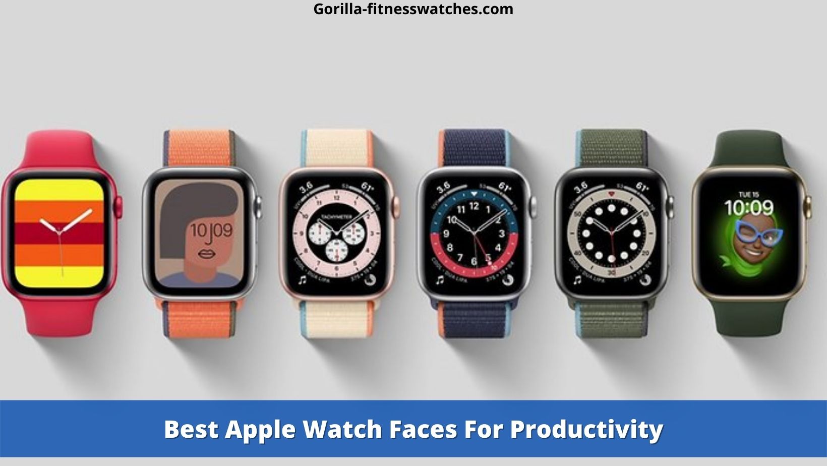 Best apple watch faces for productivity