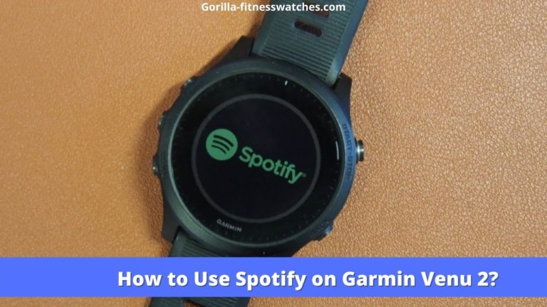 How to Use Spotify on Garmin Venu 2