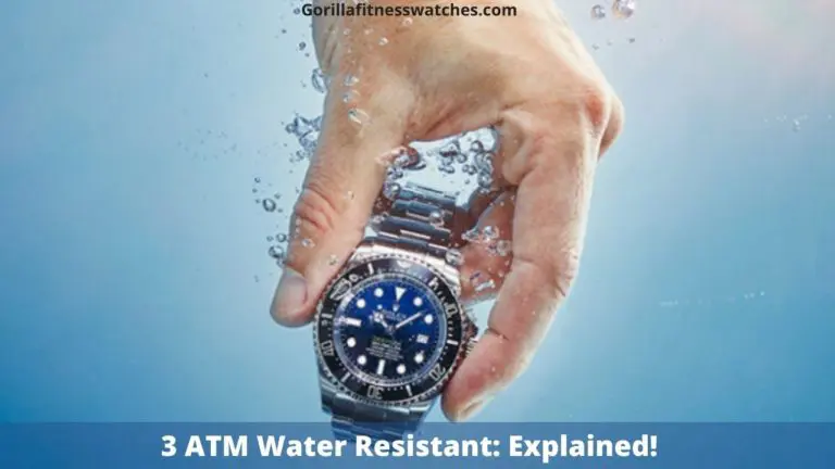 3 ATM Water Resistant: Can It Damage Your Watch?