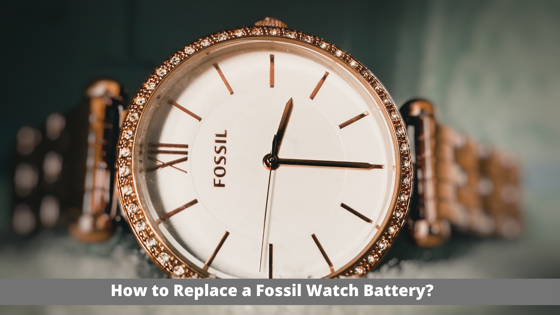 fossil watch battery replacement