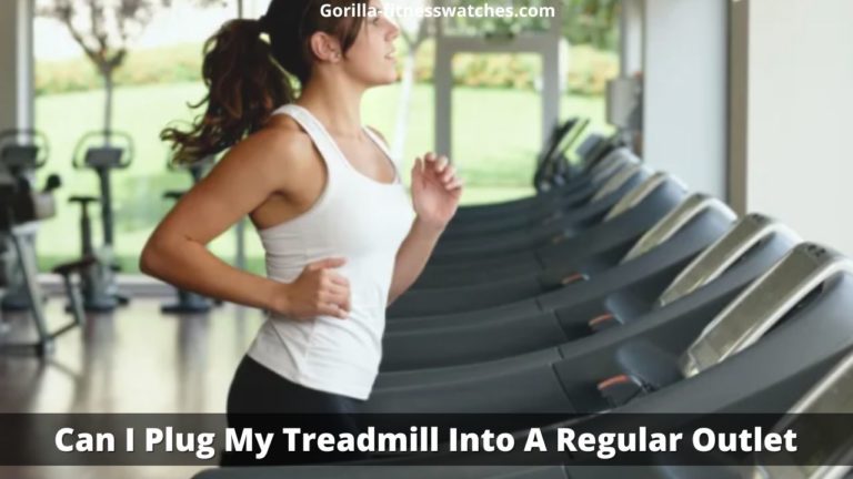 Can I Plug My Treadmill Into A Regular Outlet