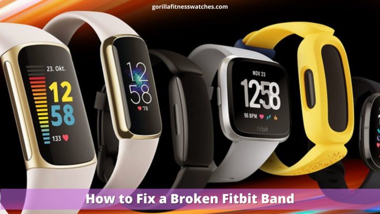 How to Fix a Broken Fitbit Band