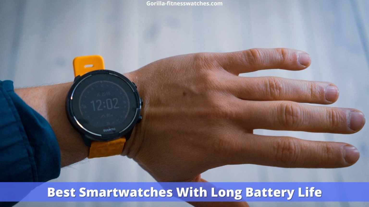 best smartwatch with long battery