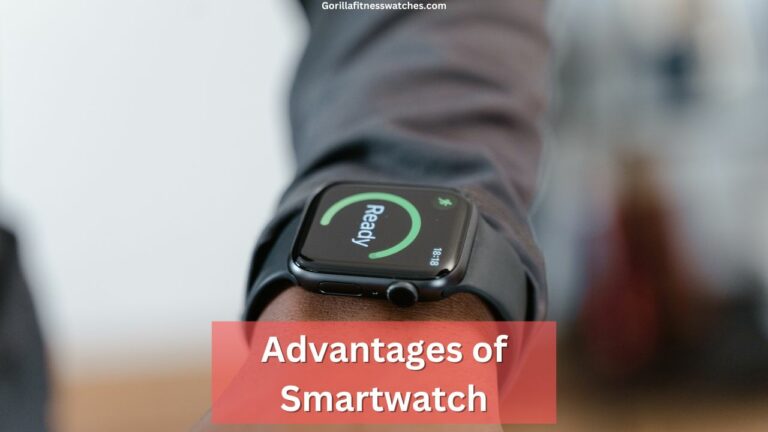 advantages of smartwatch