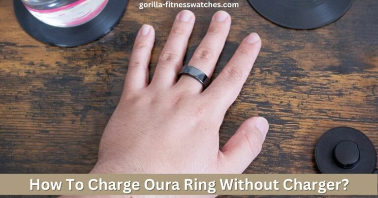 Charge Oura Ring Without Charger