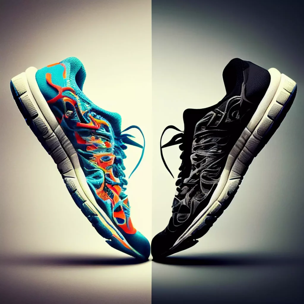 difference between men and women running shoes