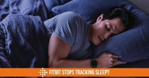 fitbit stop tracking sleep