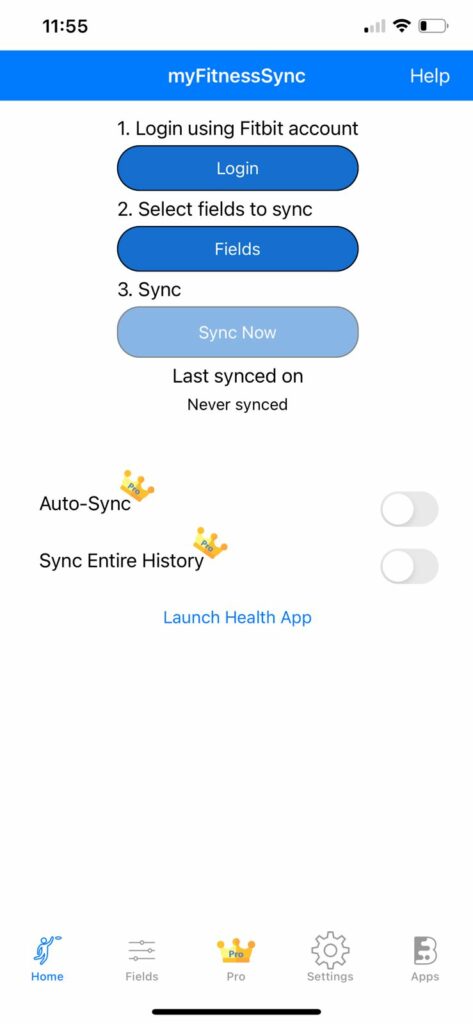 Fitbit To Apple Health Sync
