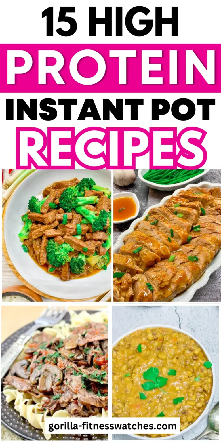 15 High Protein Instant Pot Recipes