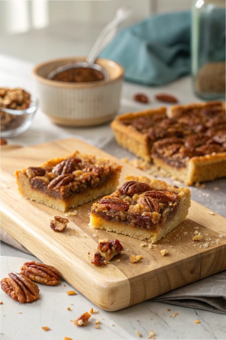 Fall Pecan Pie Bars