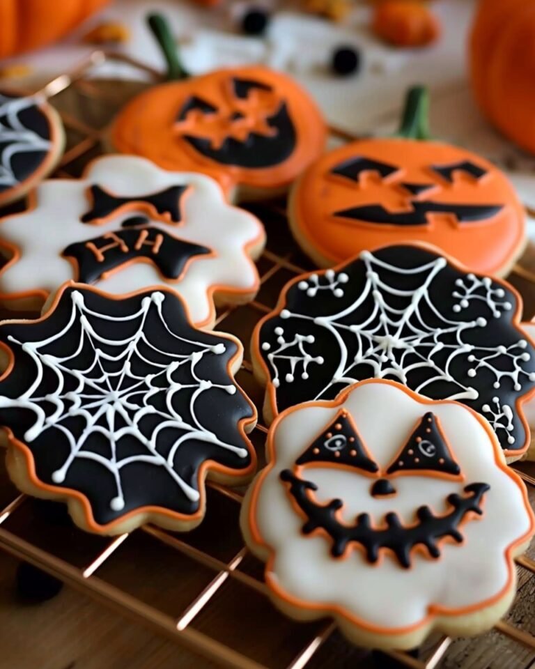 Halloween Royal Icing Cookies