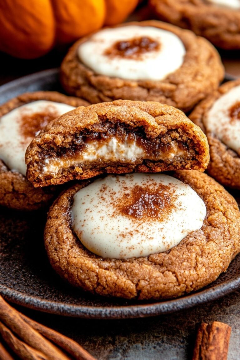 Pumpkin Cheesecake Cookies: A Cozy Fall Delight!
