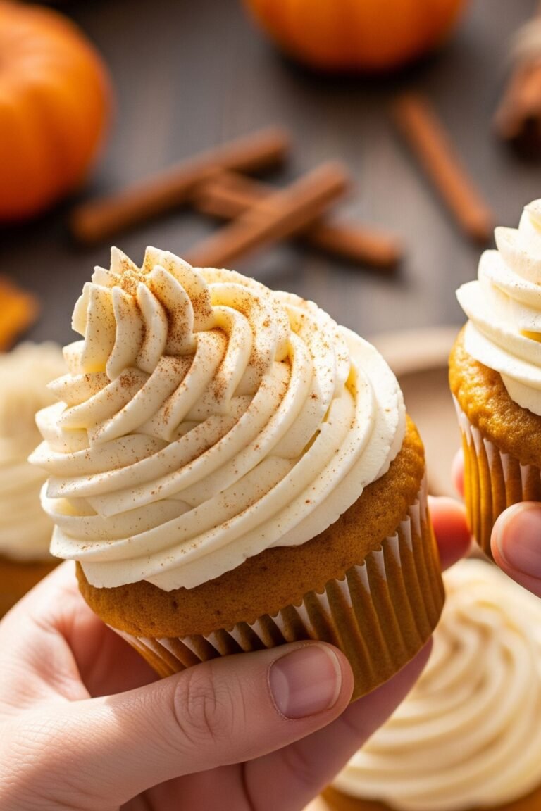 Delicious Pumpkin Cupcakes Recipe