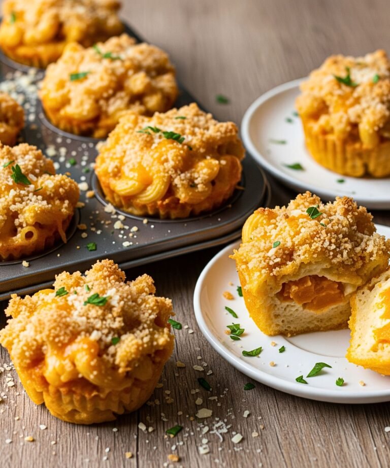 Butternut Squash Mac & Cheese Cups
