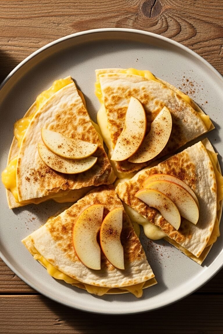 Cheesy Apple Quesadillas