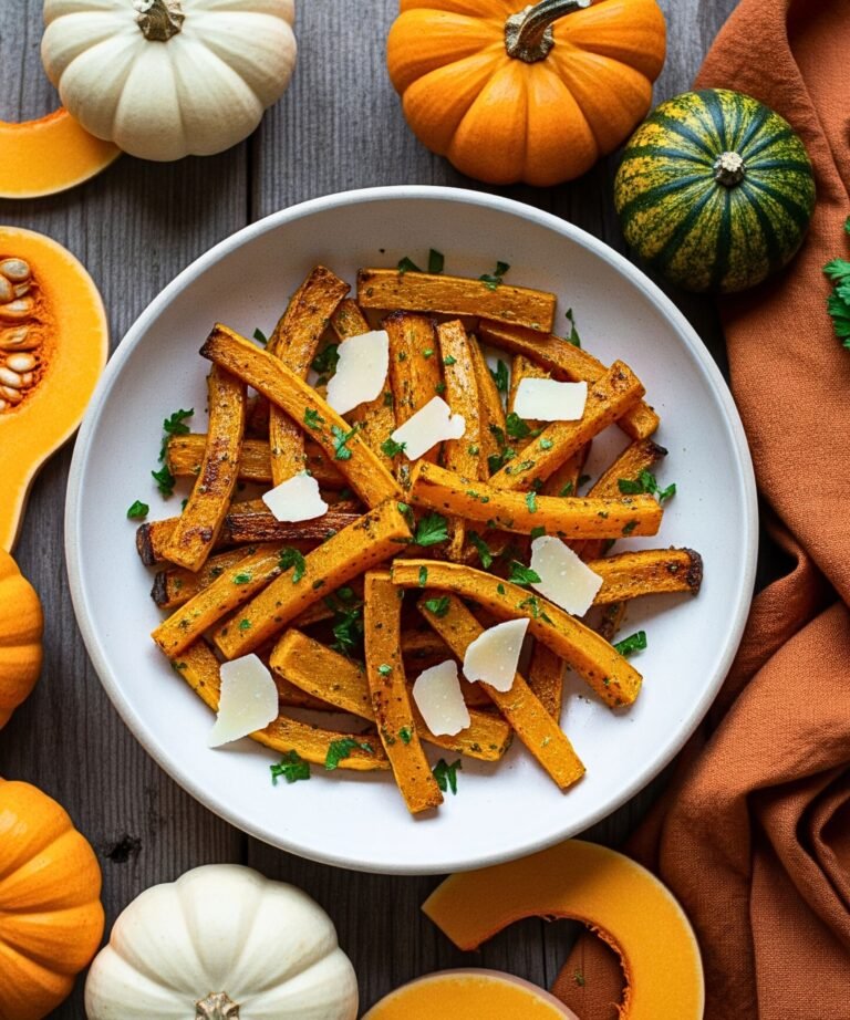 Easy Roasted Butternut Squash Fries