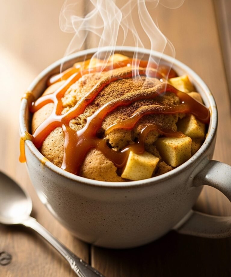 Apple Cinnamon Mug Cake