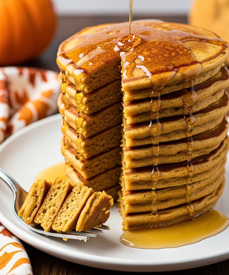 2-Ingredient Pumpkin Pancakes Recipe