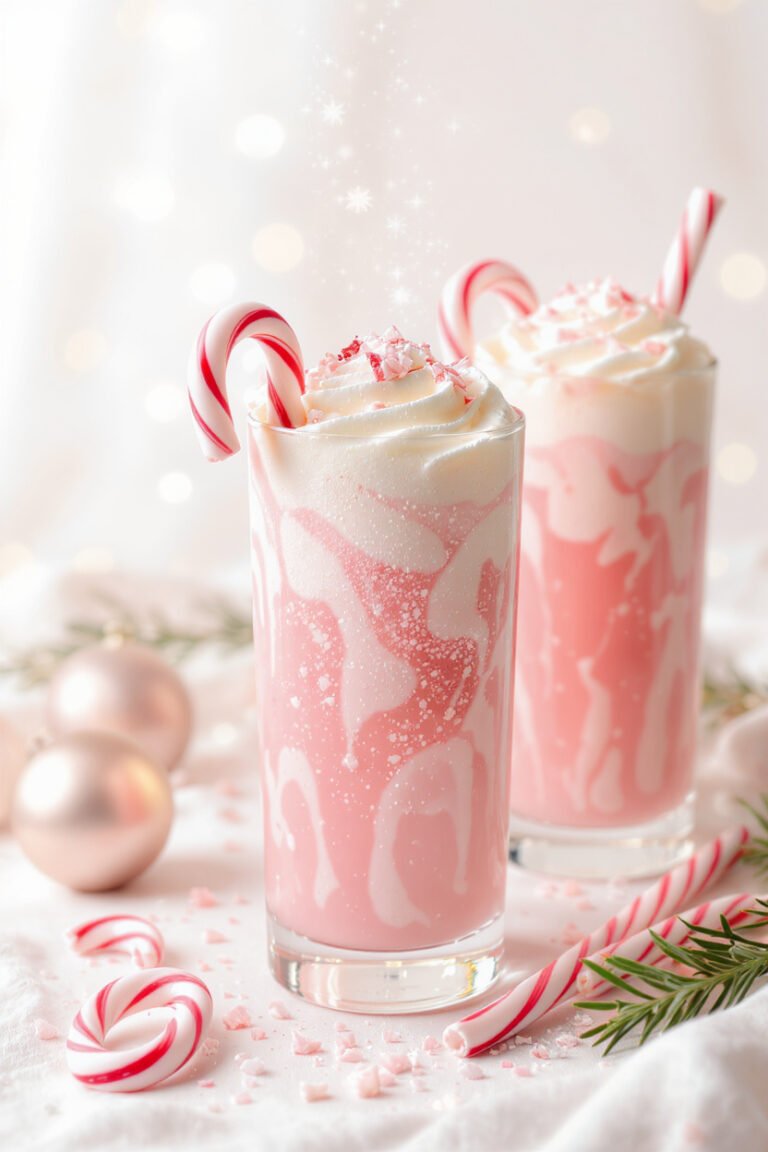 Peppermint Fizz Aesthetic — A Sparkling Winter Drink