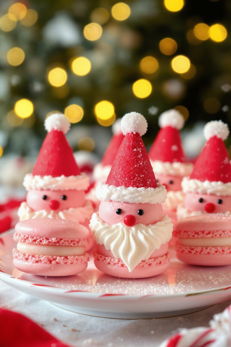Santa Claus Macarons