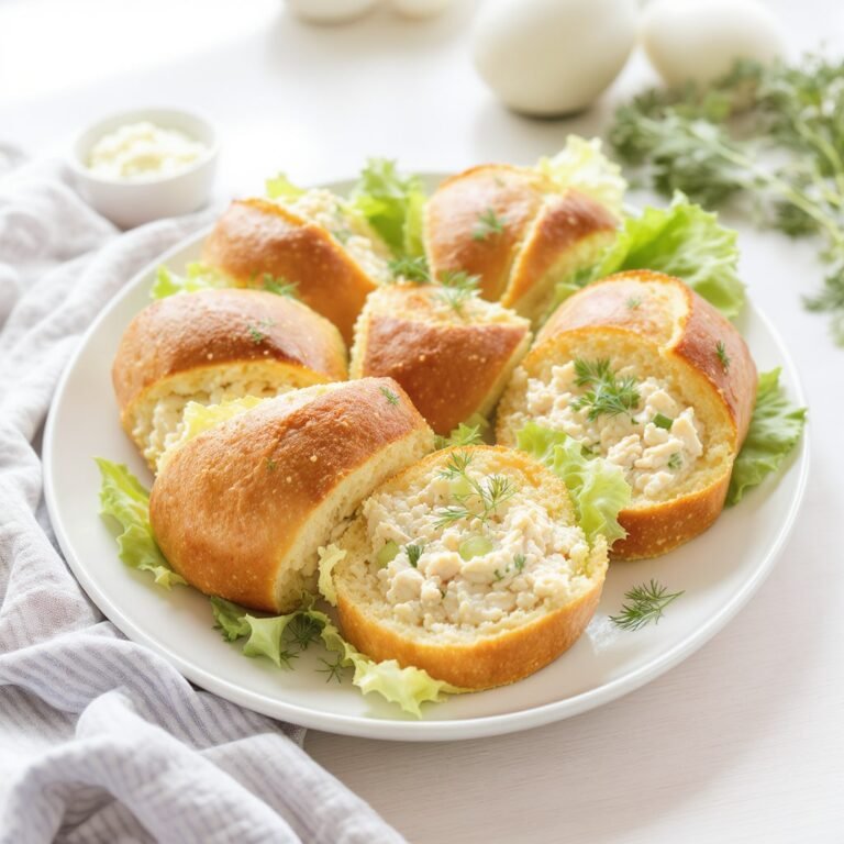 Chicken Salad Easter Rolls: A Light, Flavorful Spring Delight!