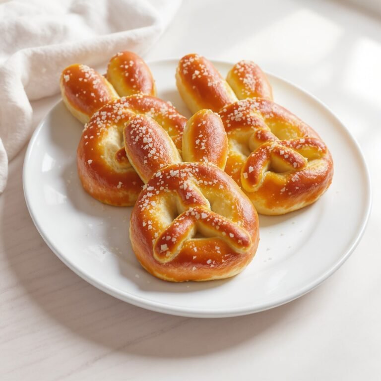 Easter Bunny Soft Pretzels
