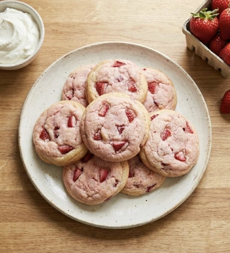 Strawberry Shortcake Cookies Recipe