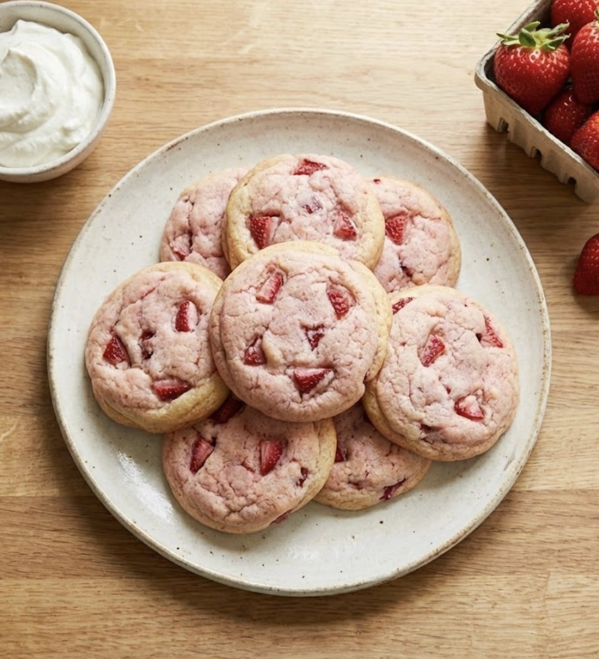 Strawberry Shortcake Cookies Recipe